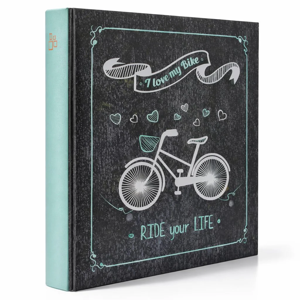 Album tradycyjny szyty 29×29 cm 100 stron DBCM50MODERNBIKE