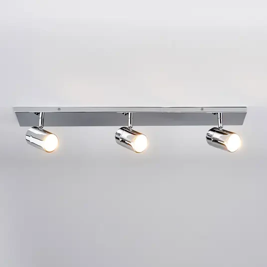 Trzypunktowa lampa sufitowa do łazienki Dejan