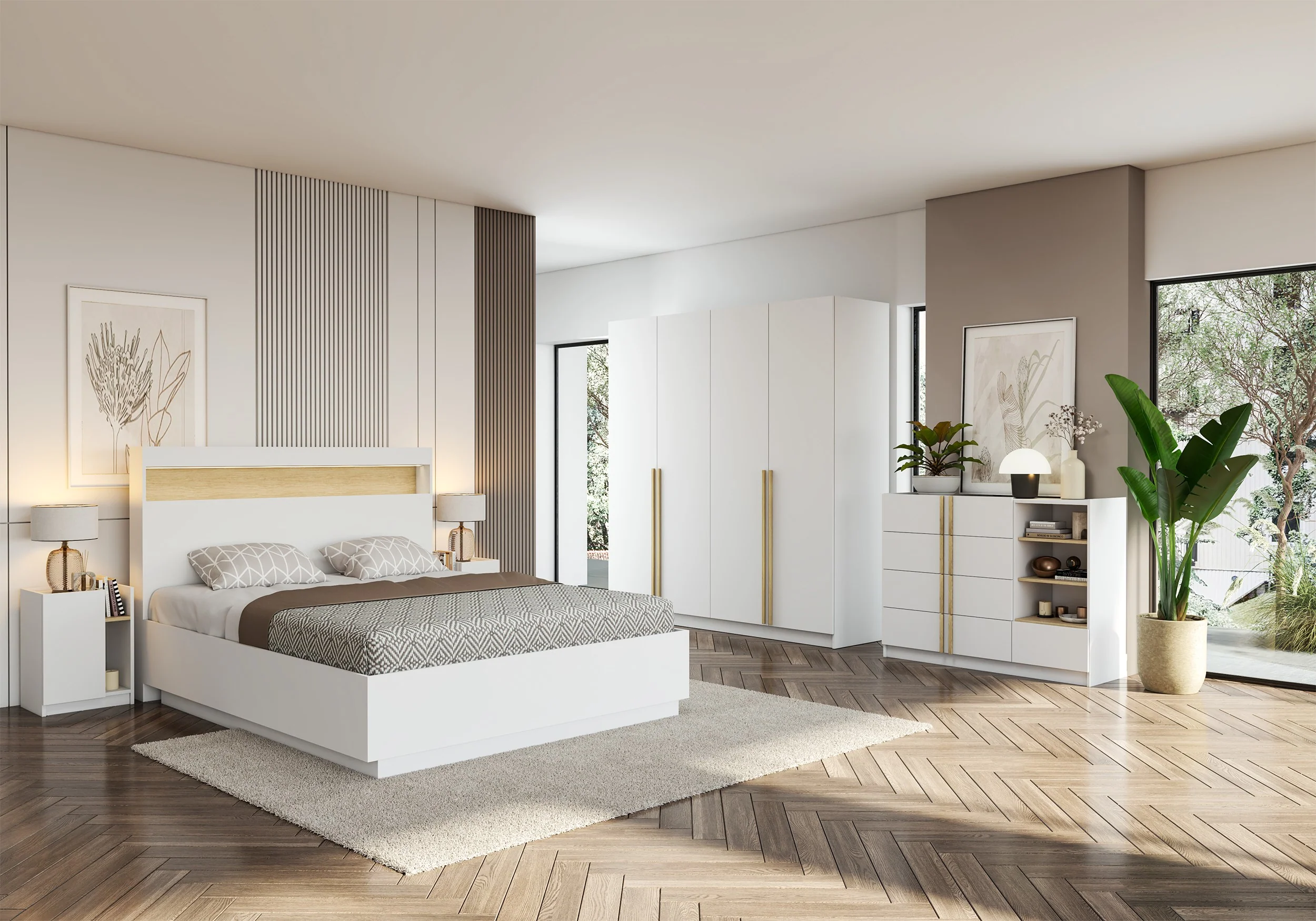 Sypialnia SEVILLA – zestaw 1