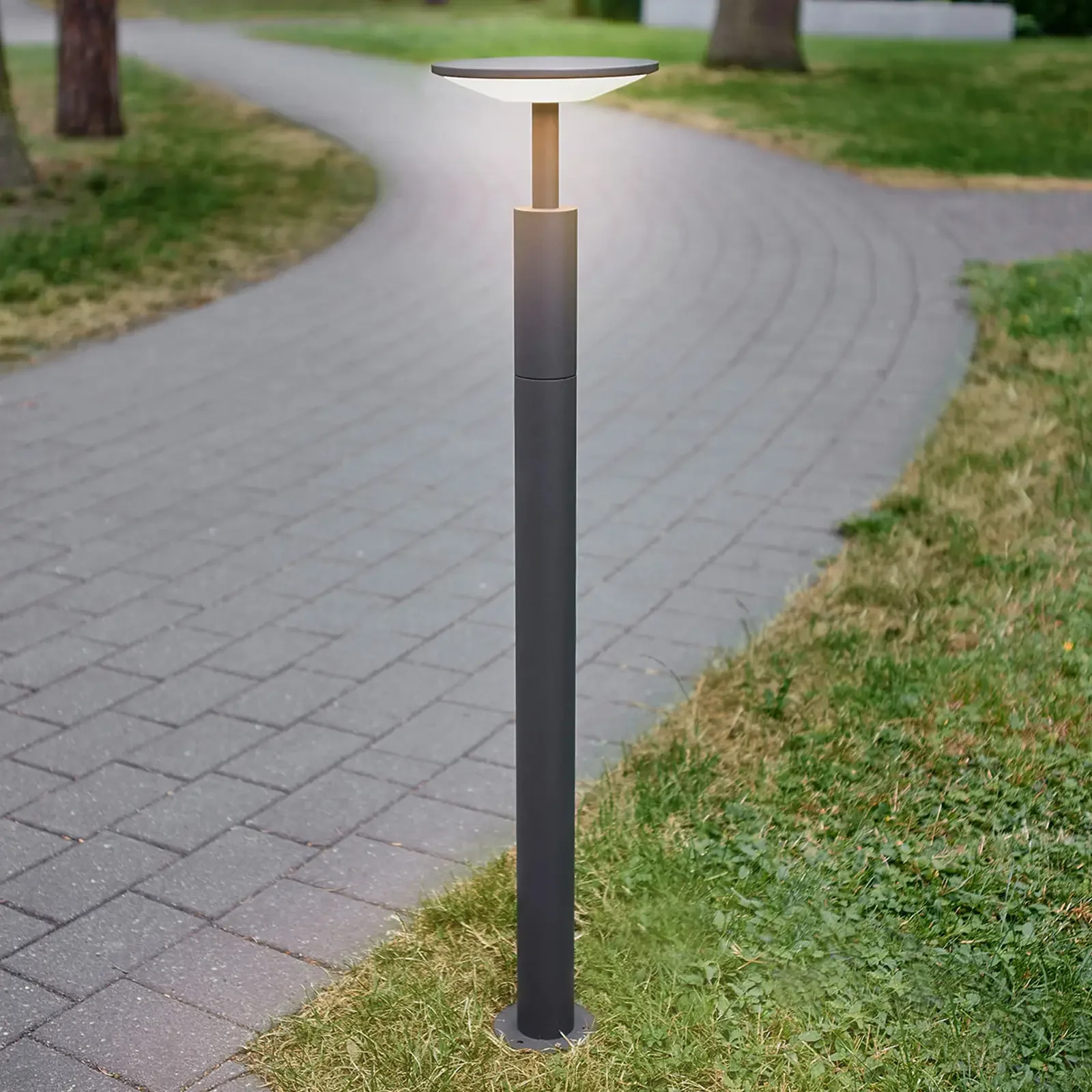 100 cm wysokości – lampa ścienna LED Fenia