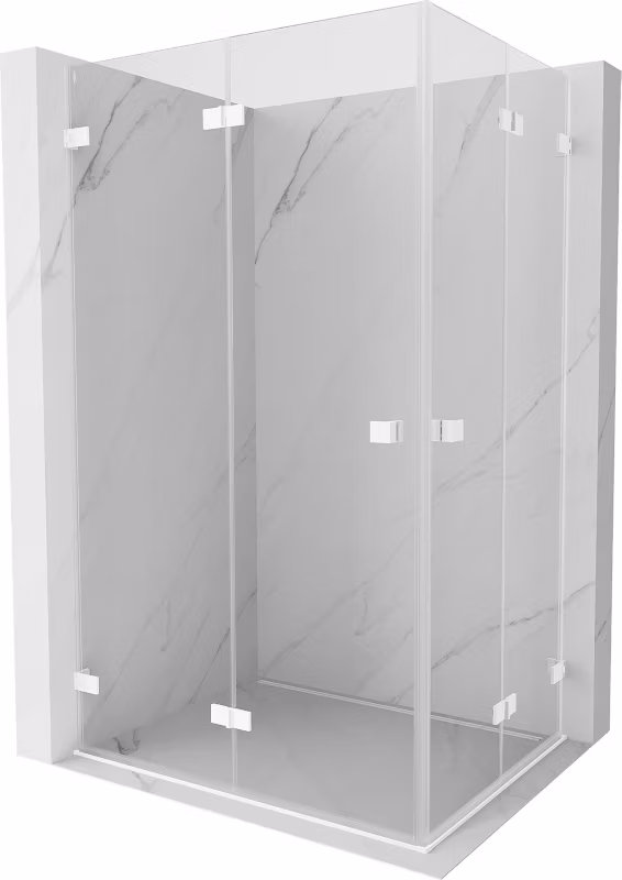 Kabina prysznicowa Mexen Lunar-F biały 95×80 cm 1 szt.