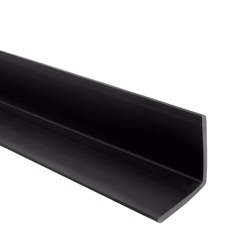 Kątownik miękki PCV 35x35mm, Ochronny profil L kątowy – 150 cm, czarny, 1 szt.