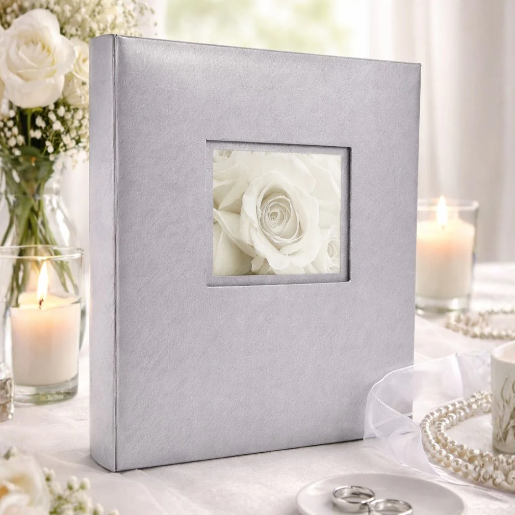 Album tradycyjny szyty 29×32 cm 60 stron DBCL30LOVESILVERB