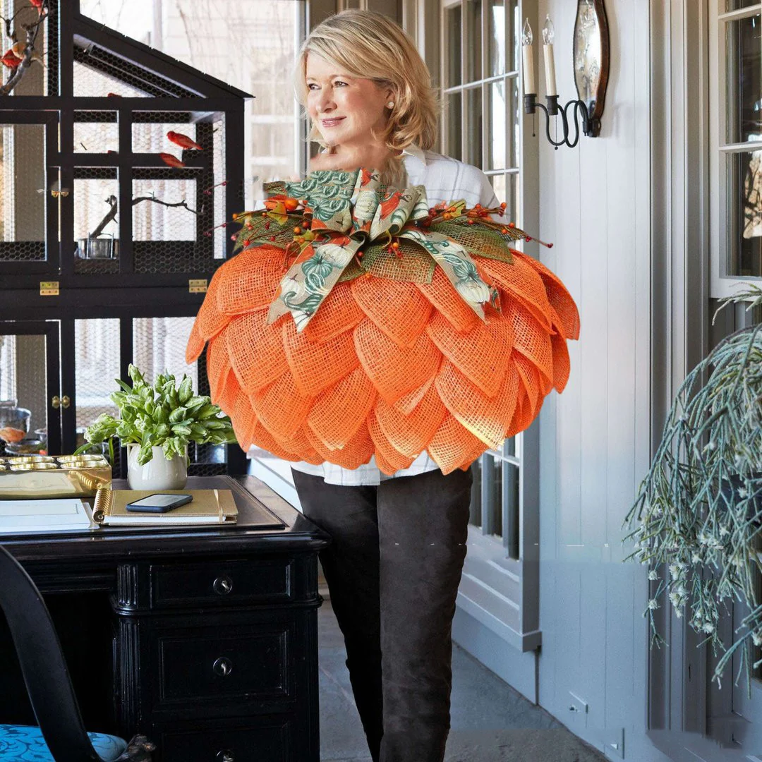 Halloween Pumpkin Wreath Decor