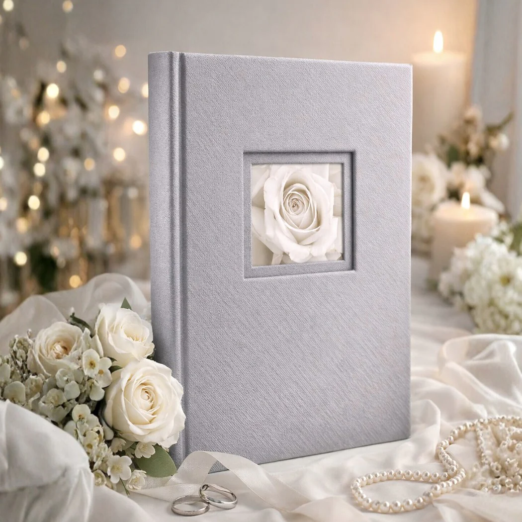 Album kieszeniowy szyty 13×18 cm 50 zdjęć KD5750LOVESILVER