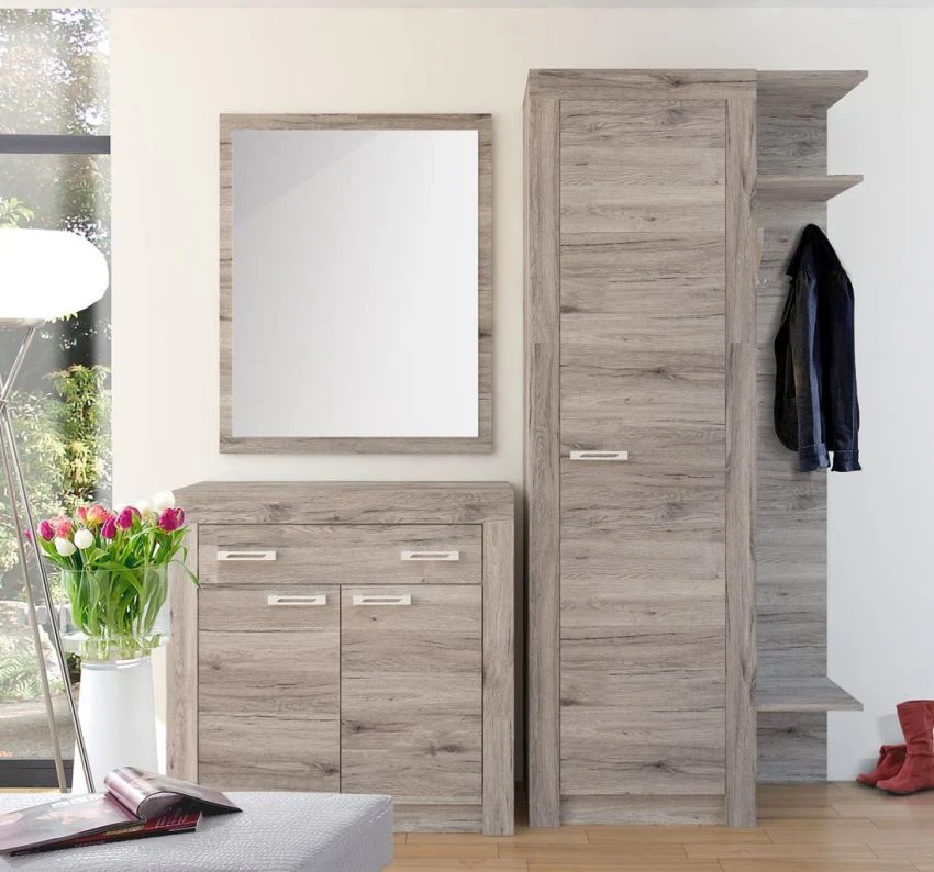 Garderoba ASKO – Szafa do Przedpokoju 180x201x43 cm