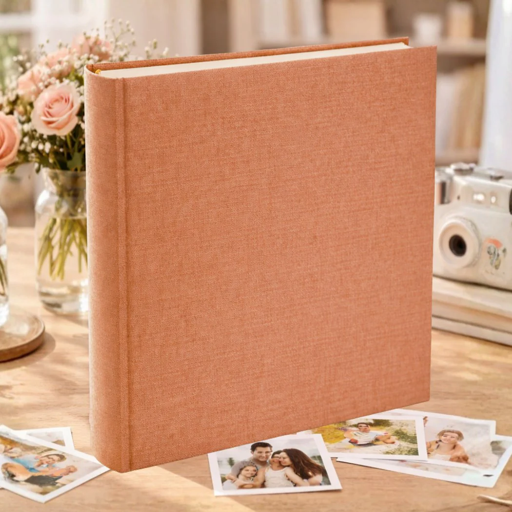 Album tradycyjny szyty 29×32 cm 100 stron DBCL50LINENNUTMEG