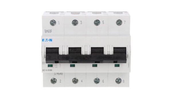 Wyłącznik nadprądowy 4P D 100A 25kA AC AZ-4-D100 174548