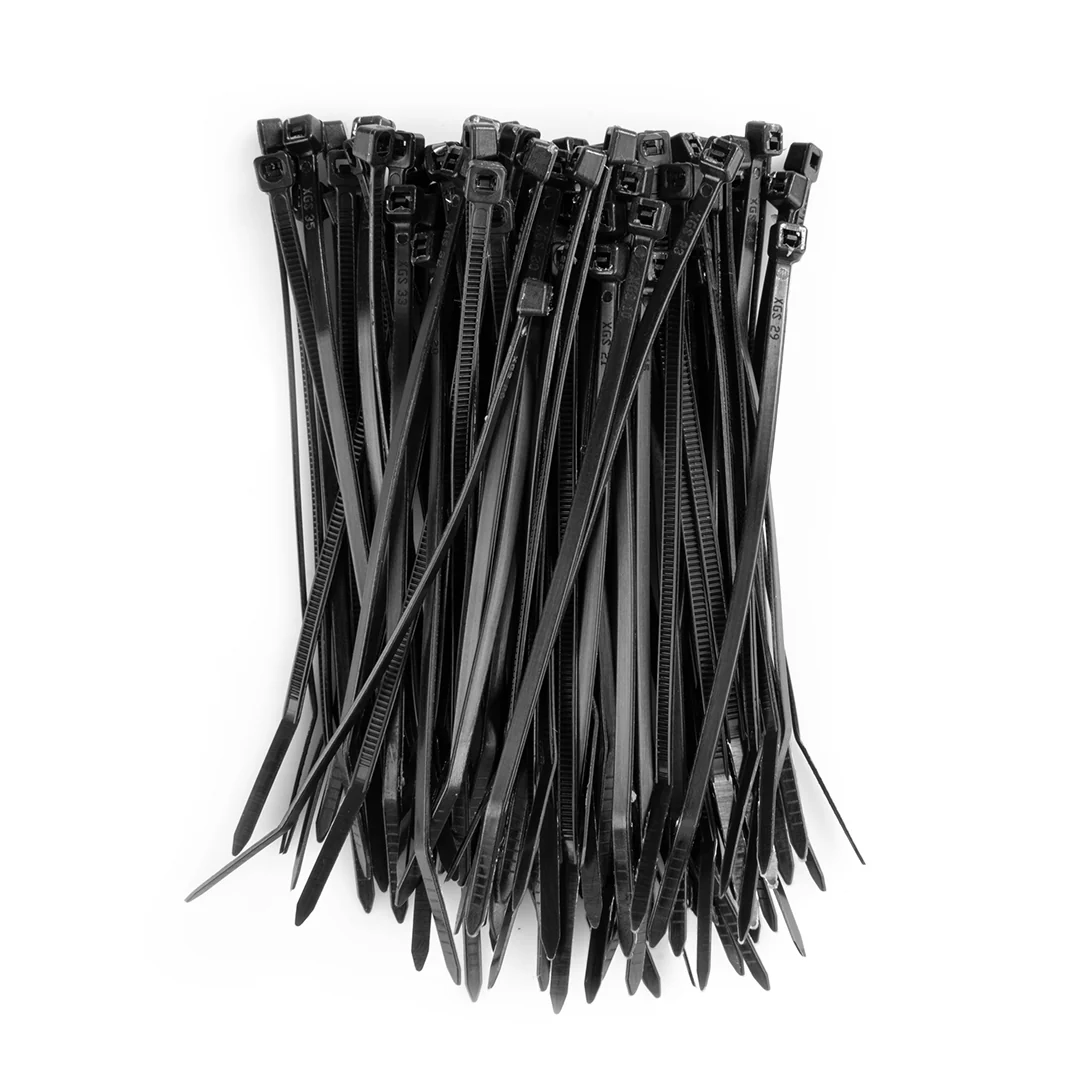 Trytytki opaski zaciskowe 2,5×100 mm 100 sztuk WUBER