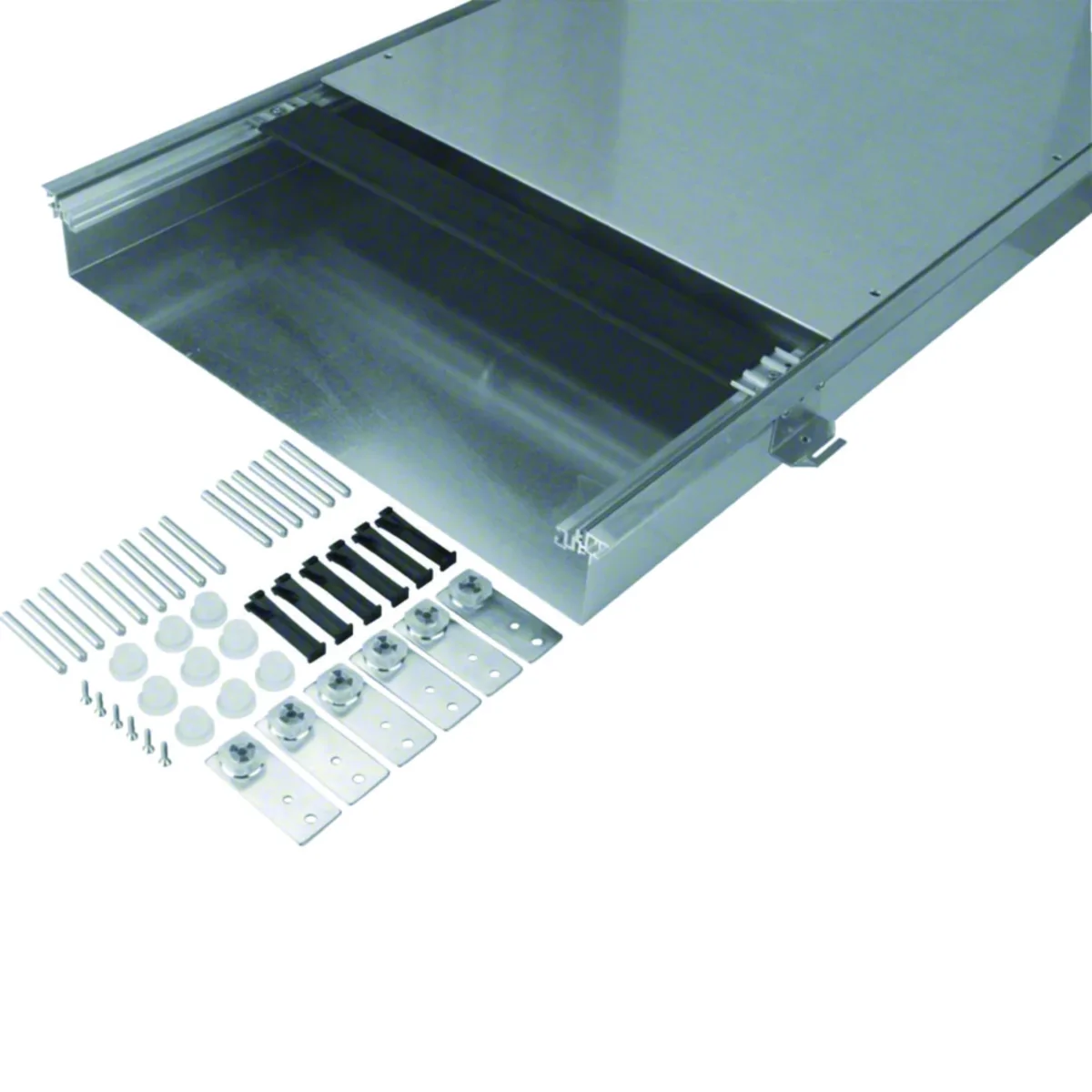 TEHALIT.BK Kanał współpoziomy wanna stalowa BKW 600x(80-120) stal BKW600080