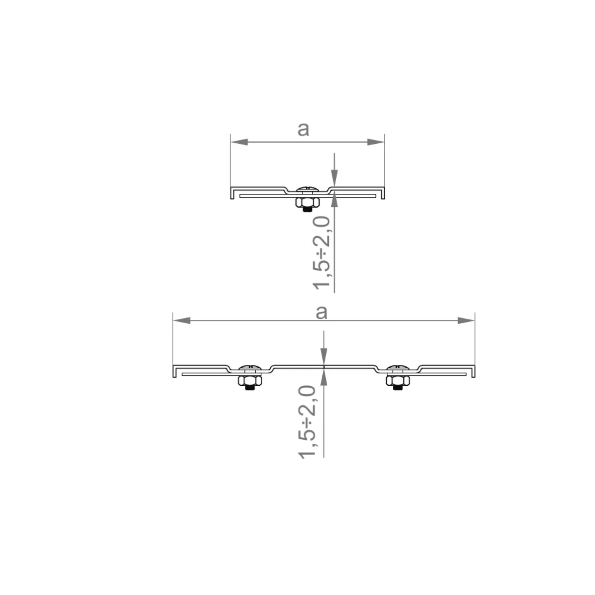 PZKZWP200/3 Pokrywa korytka ciężkiego z zamkiem gr. blachy – 1,50 mm 308620