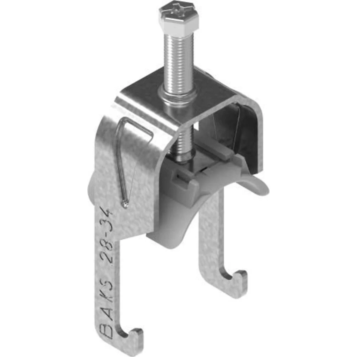 UKZP1/64-70 Uchwyt kablowy zaczepowy z plastikową łuską 425875