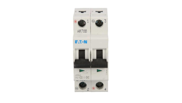 Wyłącznik nadprądowy 2P C 2A 10kA DC FAZ C2/2-DC 279134