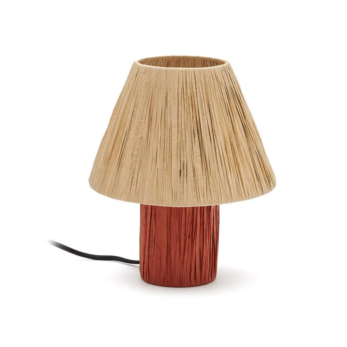 Lampa stołowa PULMI terakota