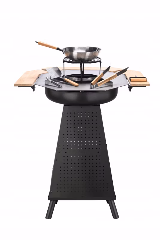 Grill węglowy palenisko EL FUEGO GARTENFREUDE planszac2w1 duży 1szt.