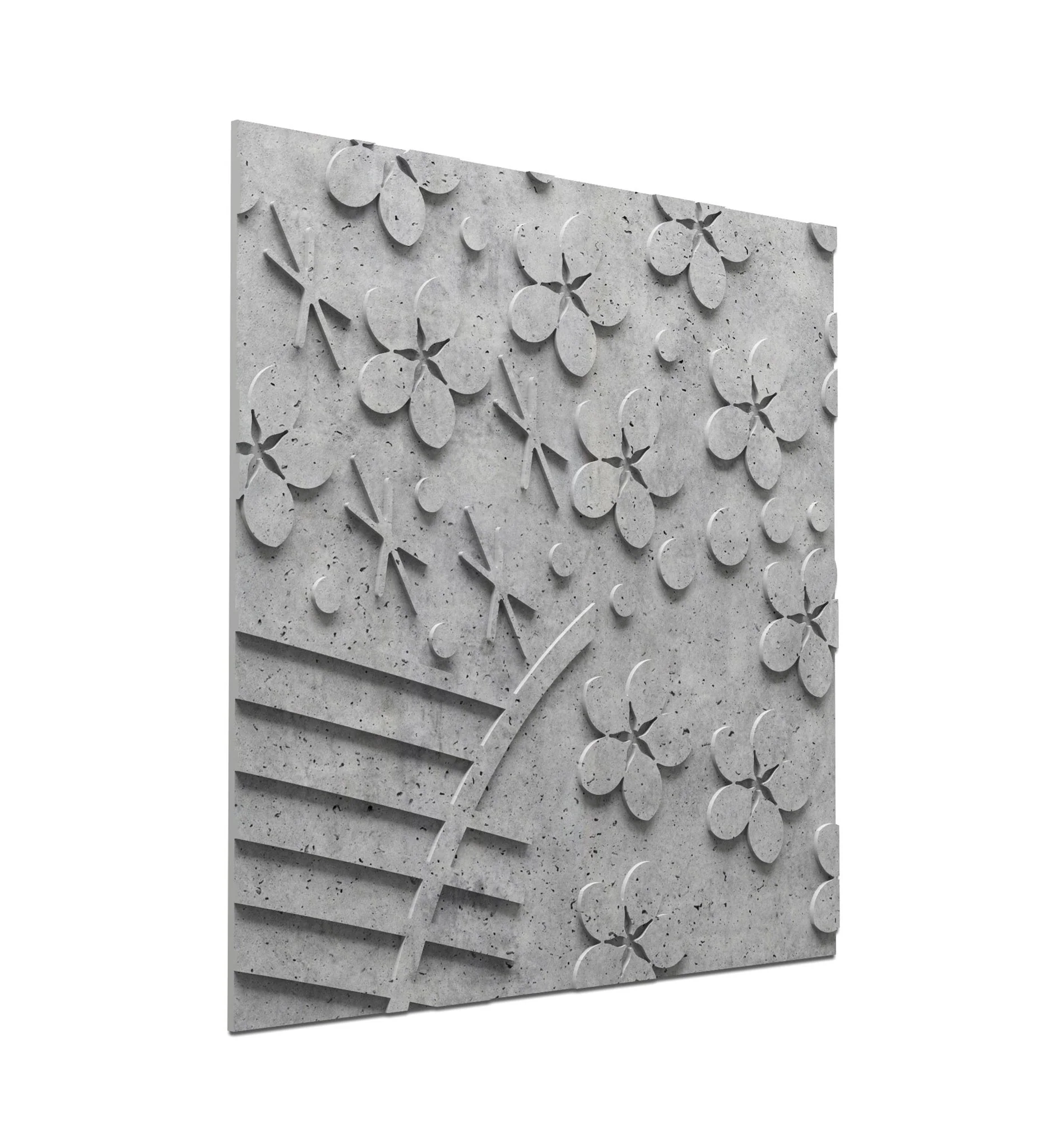 PANEL DEKORACYJNY FLORAL MODEL 11 71 X 71 CM OD PROGIP