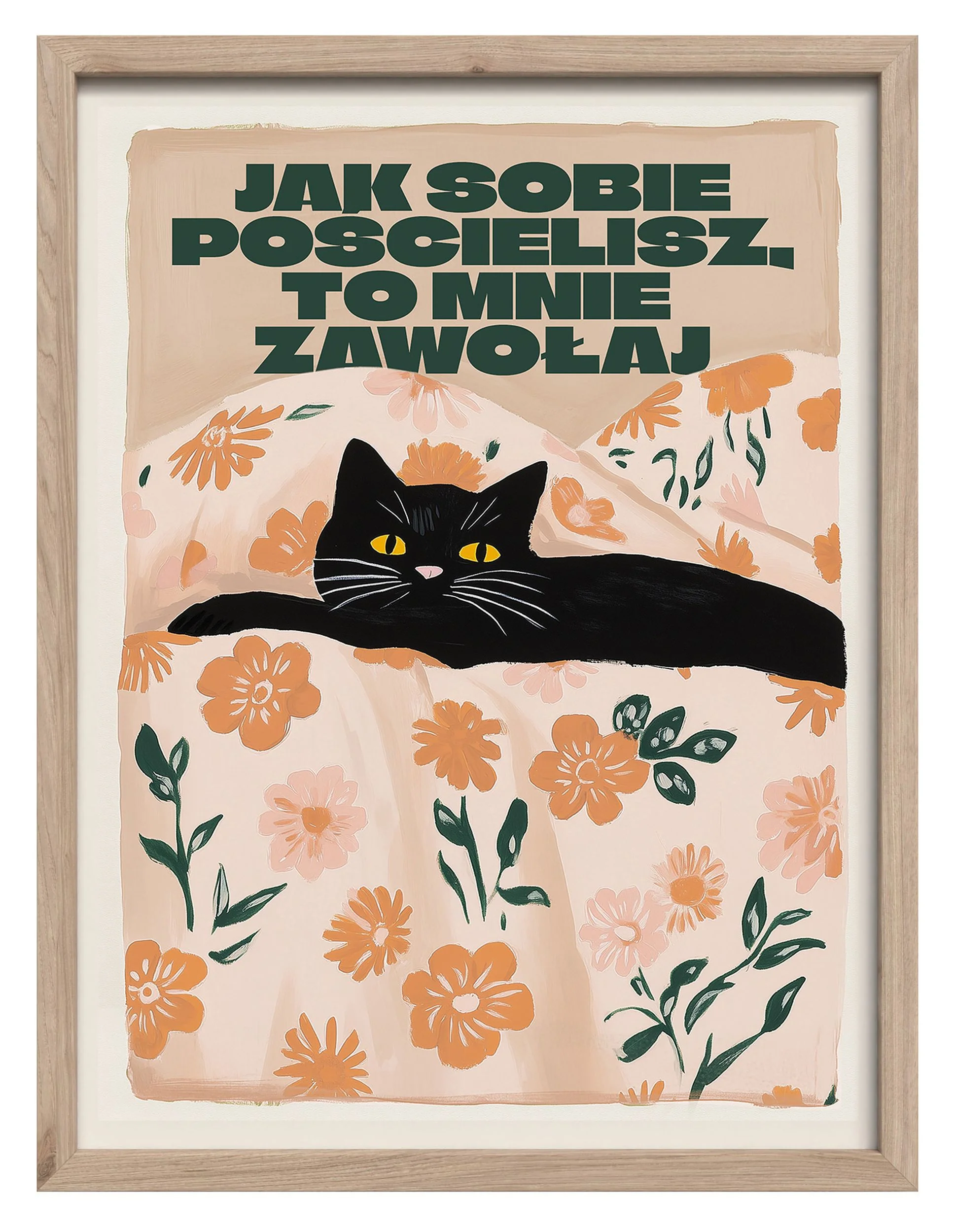Obraz w ramie Snuggle 40×30 cm
