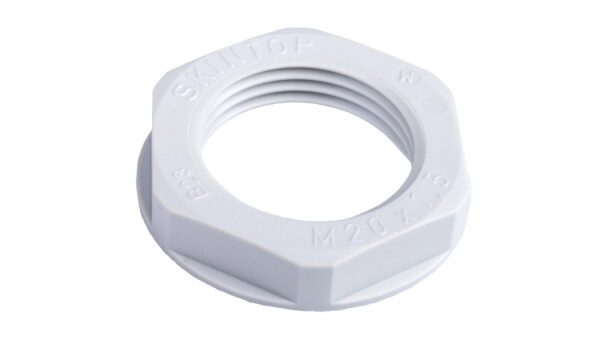 Nakrętka poliamidowa M20 SKINTOP GMP-GL-M 20×1,5 jasnoszara 53119023