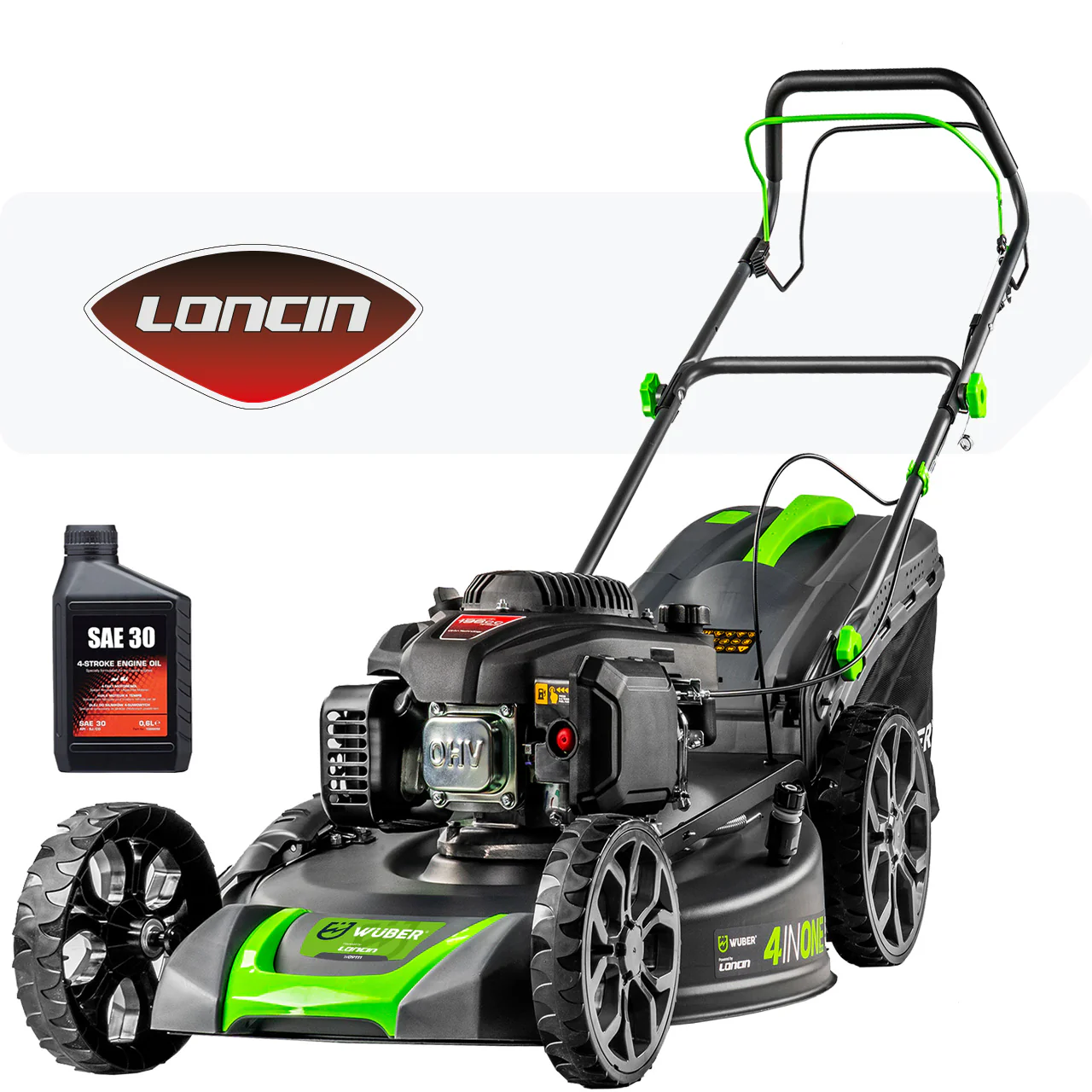 Kosiarka spalinowa 4,8 KM Loncin 56 cm z napędem 196 cm³ WUBER