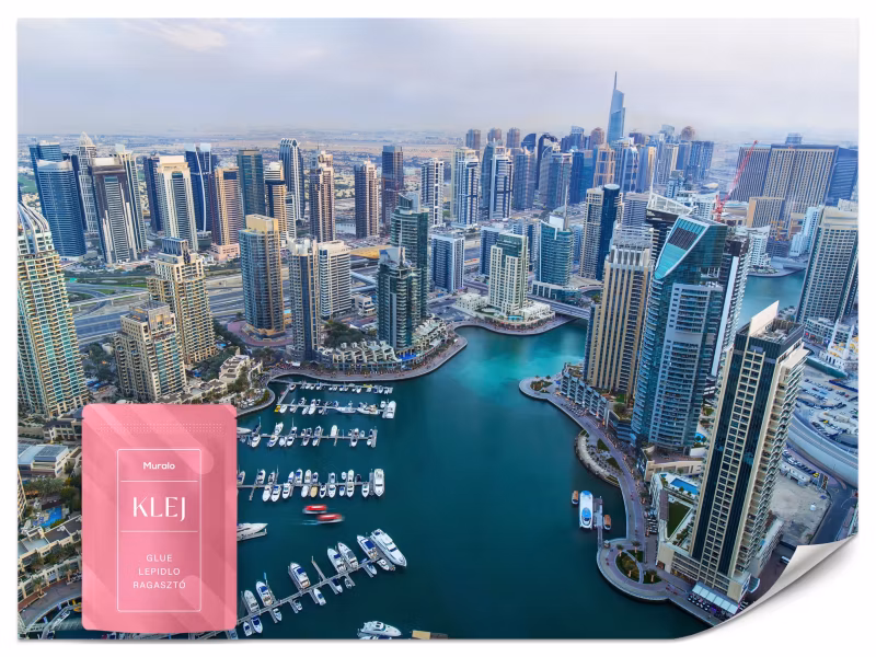 Fototapeta Muralo Dubaj Miasto Krajobraz 150×105 cm 1szt.