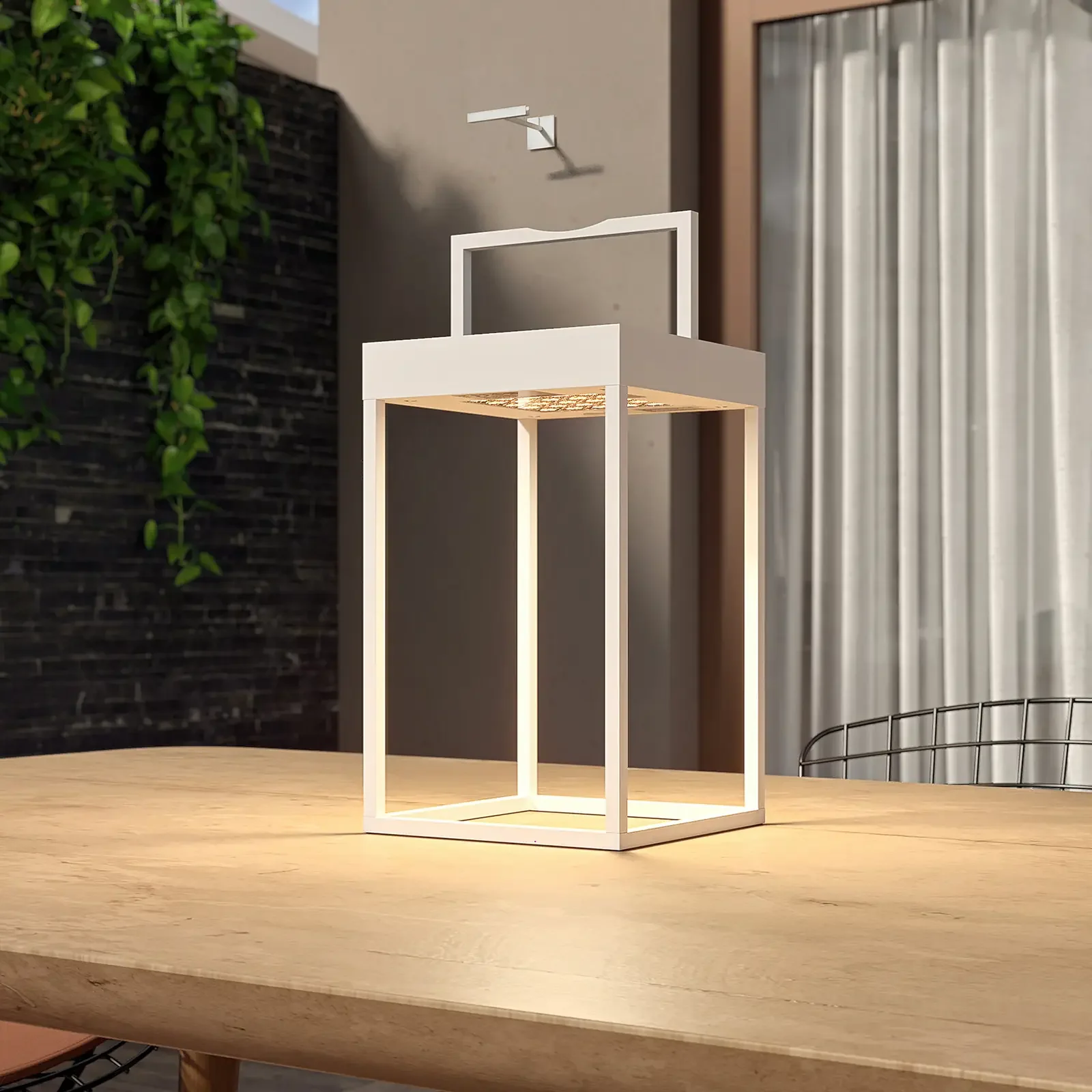 Lucande Lynzy LED lampa solarna biała 15″