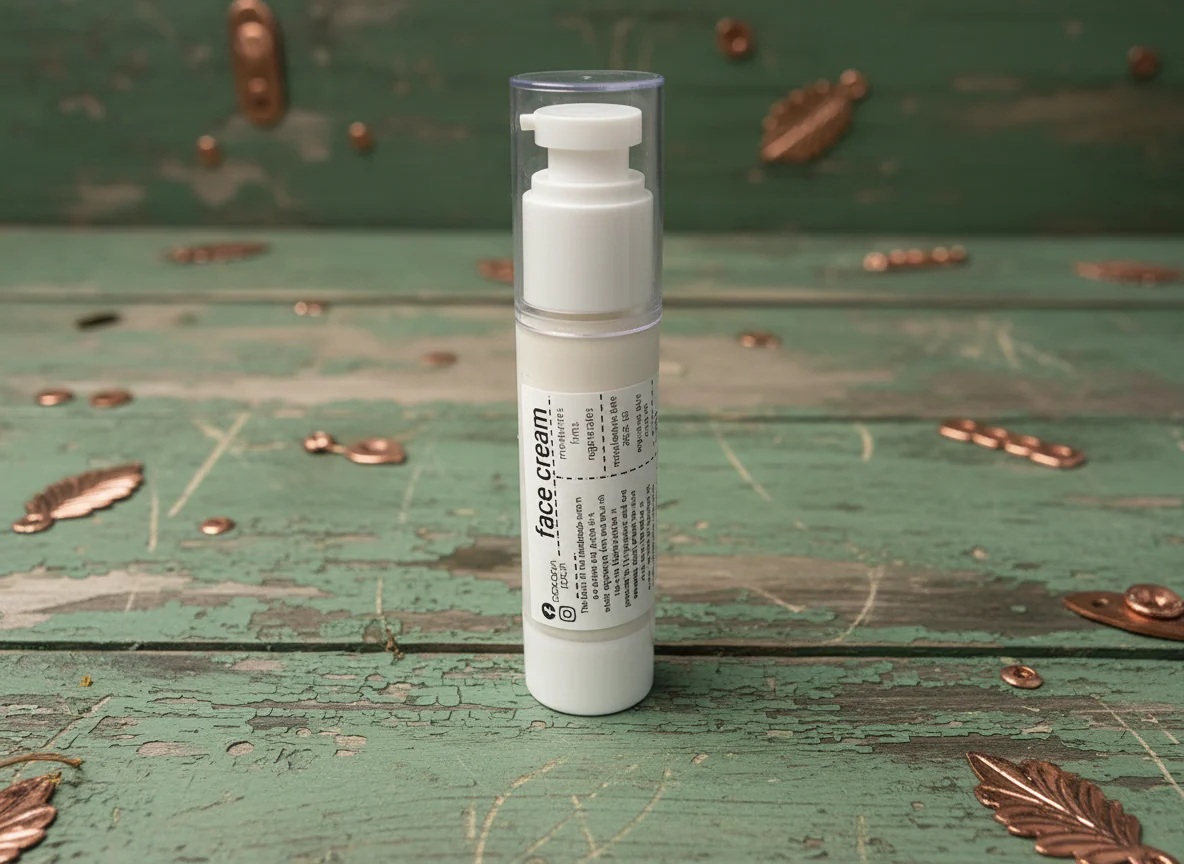 Naturalny Krem do Twarzy z Kwasem Hialuronowym, Olejem z Bawełny i Jojoba, Reguluje Wydzielanie Sebum