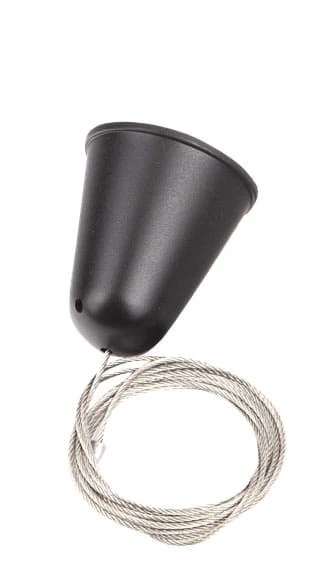 AKCESORIUM SYSTEMY SZYNOWE 3-FAZOWE 3F CZARNY OD MAXLIGHT MHT1-P30-BK