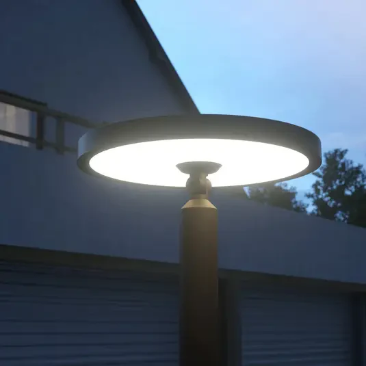 Nowoczesna lampa słupowa LED Akito