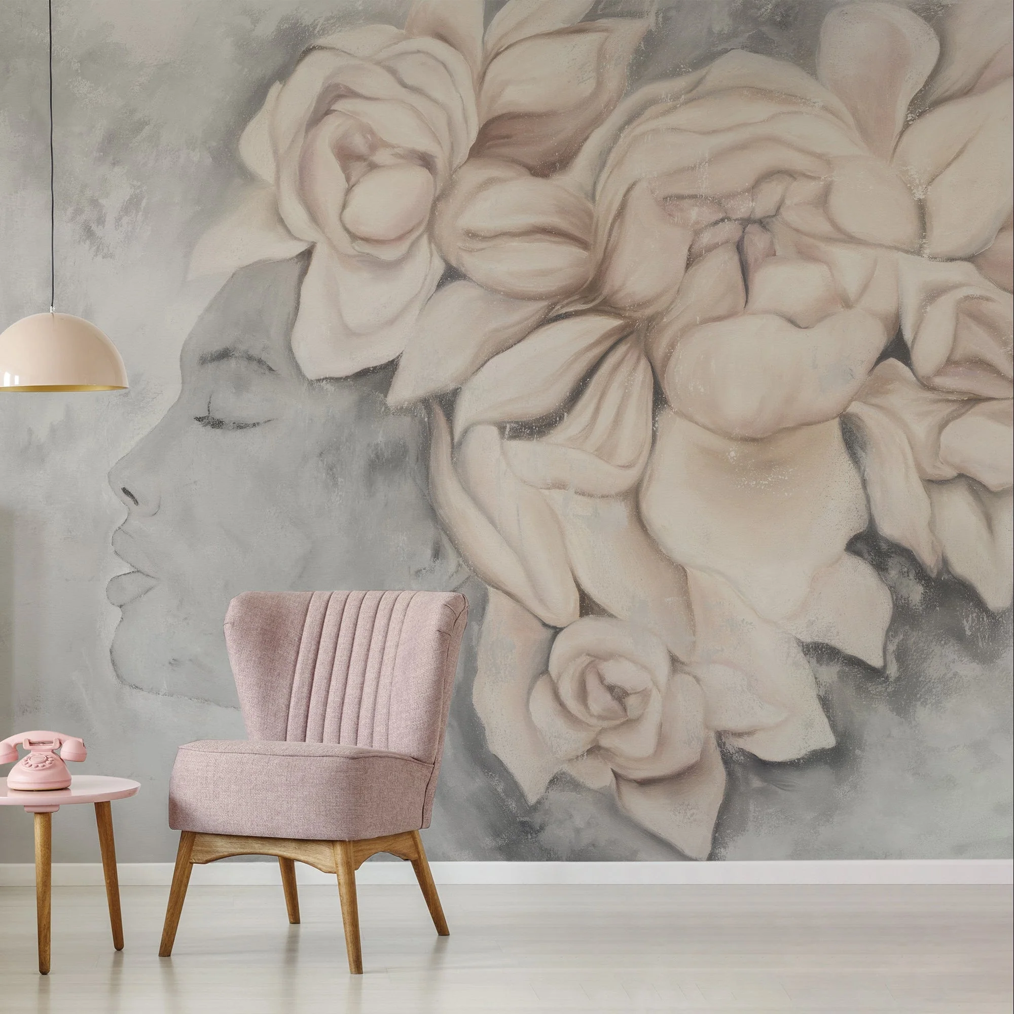 Persephone linen 80×165