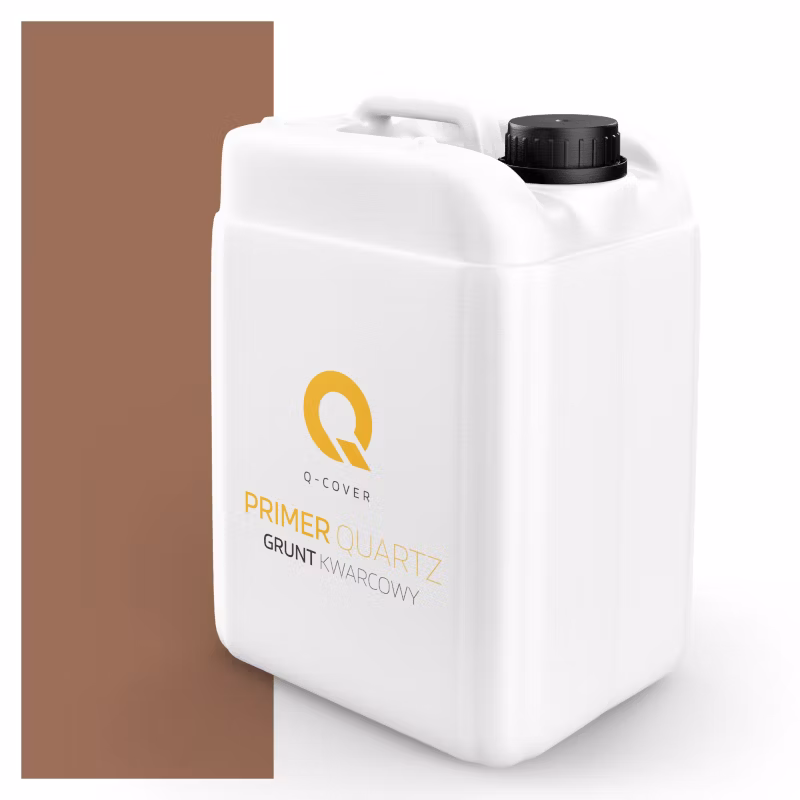 Grunt Kwarcowy pod Tynk Mozaikowy Q-Cover Brązowy ciemny M73 7.5KG