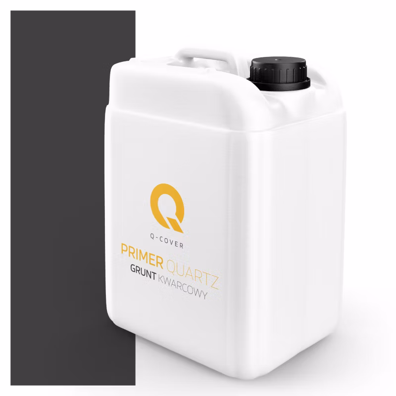 Grunt Kwarcowy pod Tynk Mozaikowy Q-Cover Czarny M15 7.5KG