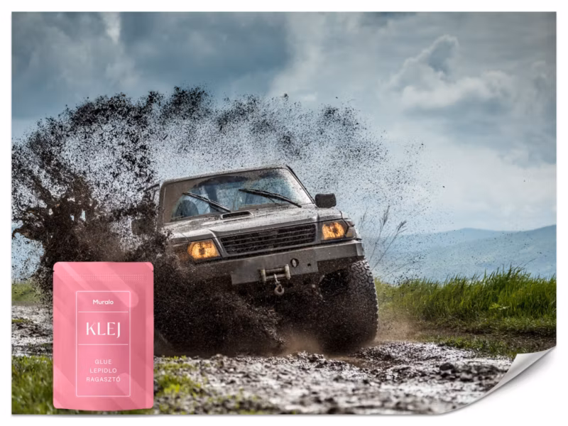 Fototapeta Muralo Jeep Auto Terenowe 150×105 cm 1szt.