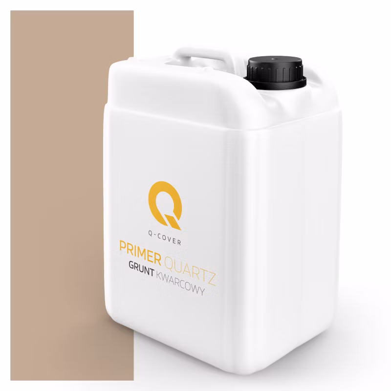 Grunt Kwarcowy pod Tynk Dekoracyjny Q-Cover Beżowy D813 7.5KG