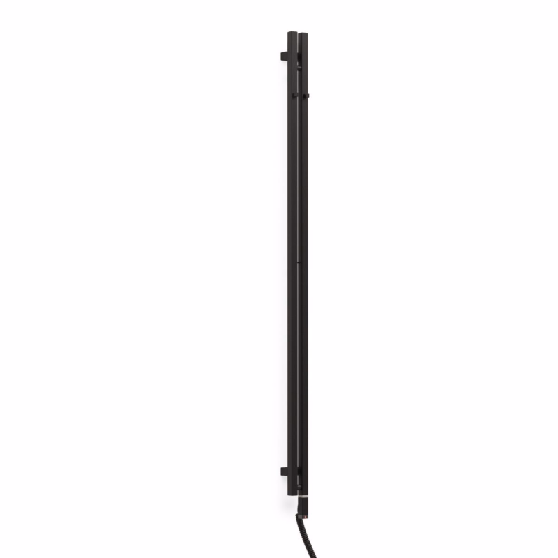 Grzejnik Elektryczny Oltens Stang 200W Czarny 180x8cm z Wieszakami 1 szt.