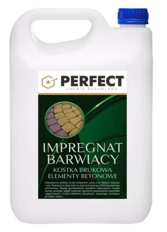 Impregnat Perfect barwiący 5 L Antracyt do kostki brukowej betonu 1szt.