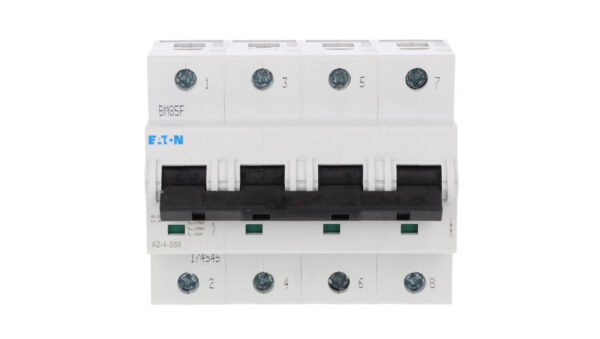 Wyłącznik nadprądowy 4P D 50A 25kA AC AZ-4-D50 174545