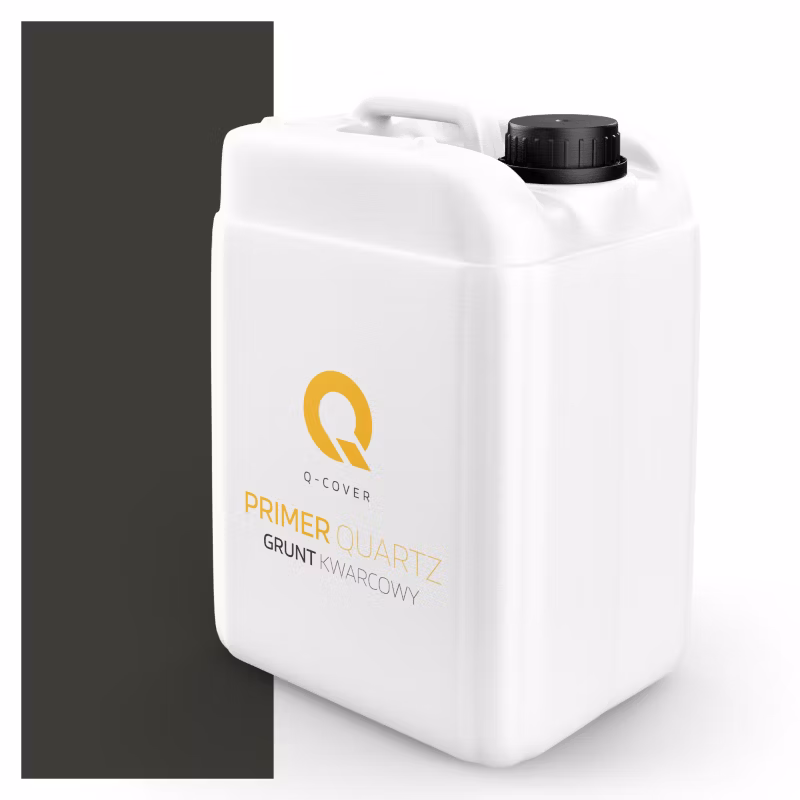 Grunt Kwarcowy pod Tynk Dekoracyjny Q-Cover Grafitowy D924 7.5KG