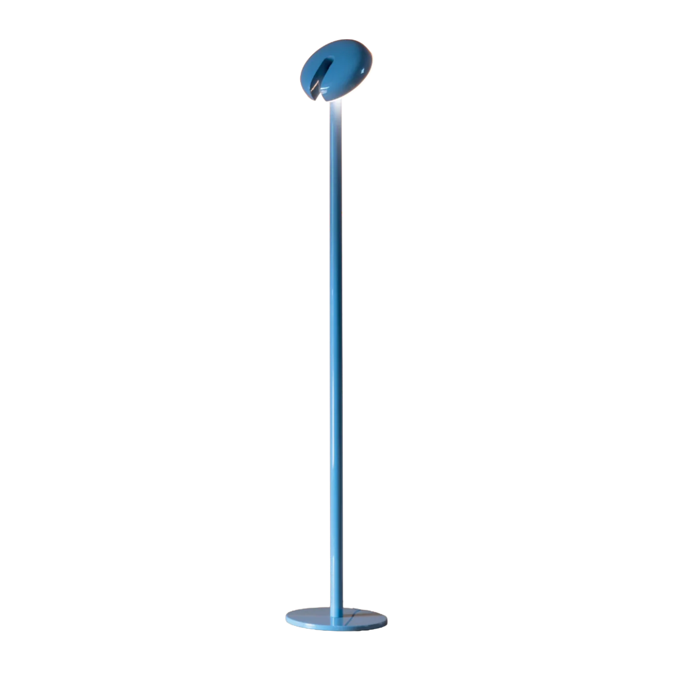 Lampa podłogowa CABRIOLETTE połyskujący błękitny