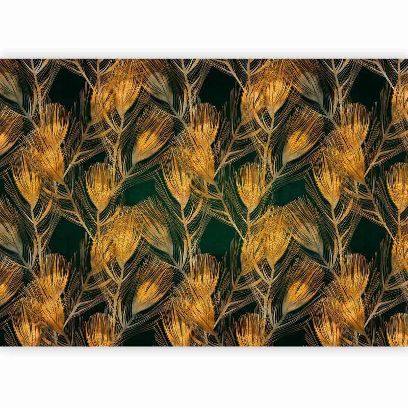 Fototapeta flizelinowa Premium Artgeist 155g/m2 Kwiaty zielona 100×70 (2 części) 10107ac rolka 1 szt