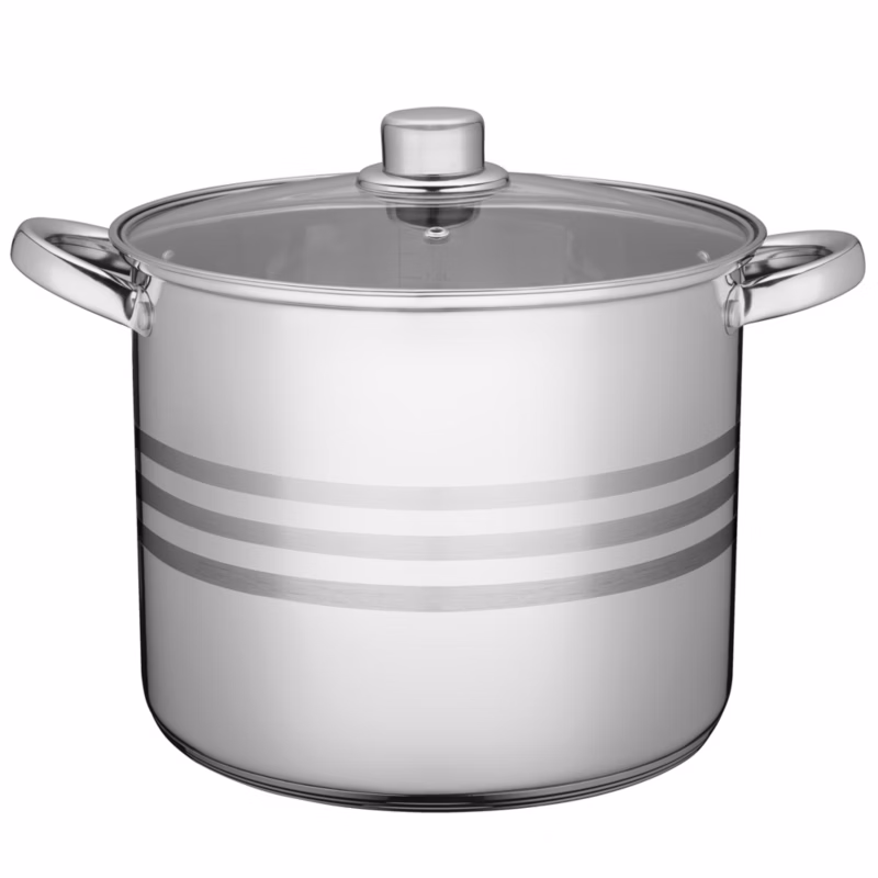 Garnek KADAX Gar Stalowy Z Pokrywą indukcja 30cm 16 L 1szt.