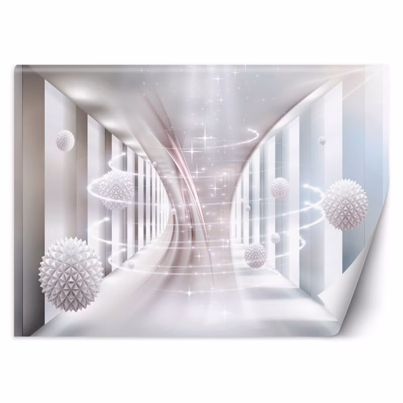 Fototapeta Feeby Wirujące kule tunel 3D 300×210 1 szt