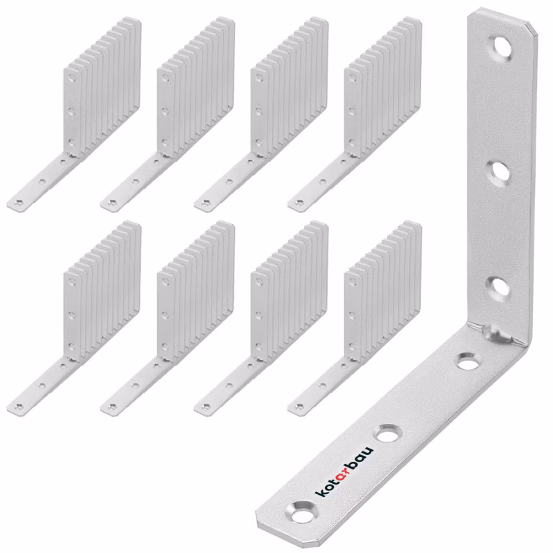 Kątownik ciesielski KOTARBAU meblowy 100x100x20 mm 100 szt.