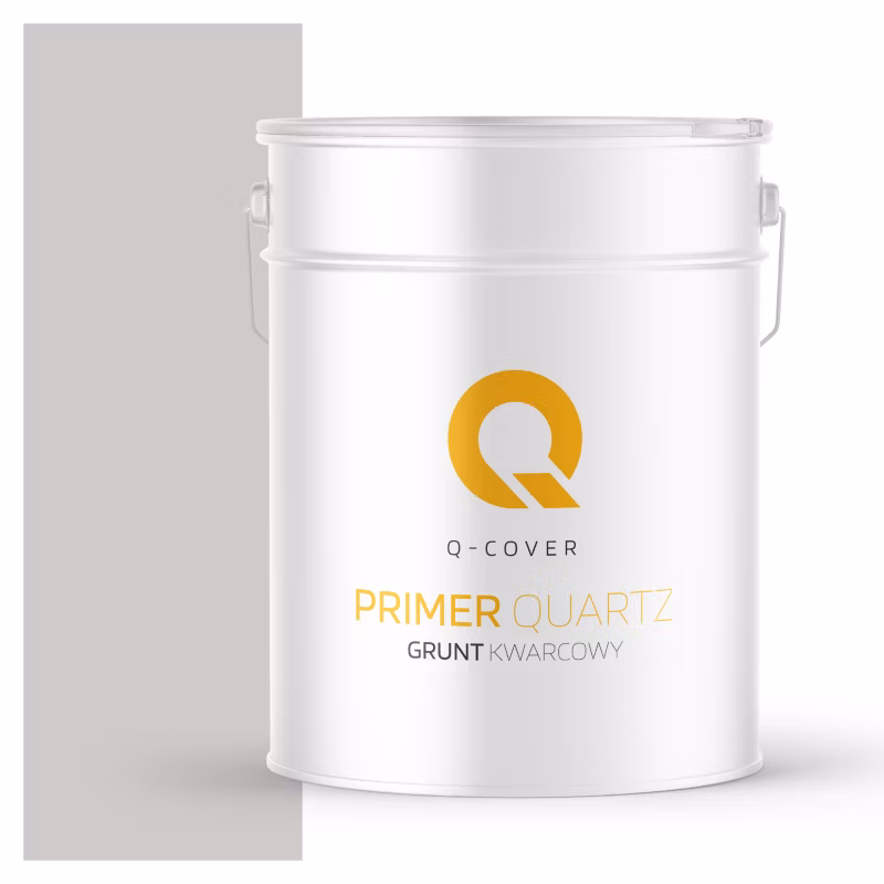 Grunt Kwarcowy pod Tynk Mozaikowy Q-Cover Szary jasny M31 15KG
