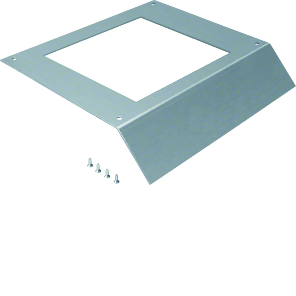 TEHALIT.AK Pokrywa kanału napodłogowego Q12 244×244 1-stronnie skośna 400mm 300x70mm stal AKM300244Q12