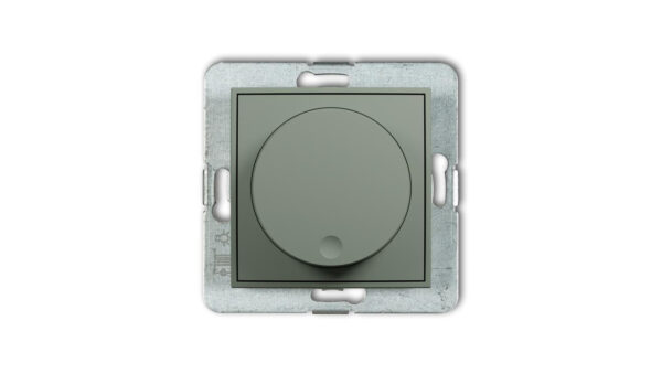MINI Mechanizm elektronicznego regulatora oświetlenia przyciskowo-obrotowego do lamp LED szałwiowy 61MRO-2
