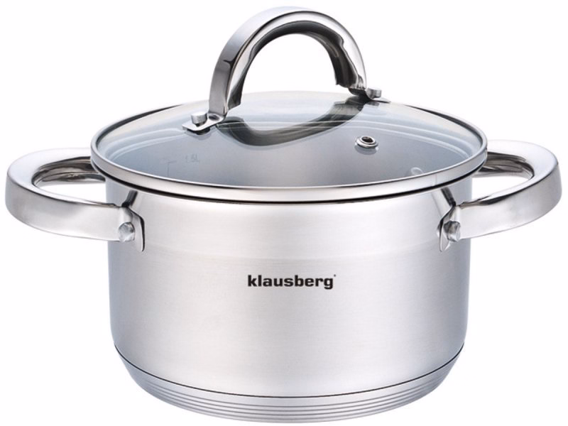 GARNEK KLAUSBERG Z POKRYWĄ 16cm KB-7122 1,5L 1 szt.