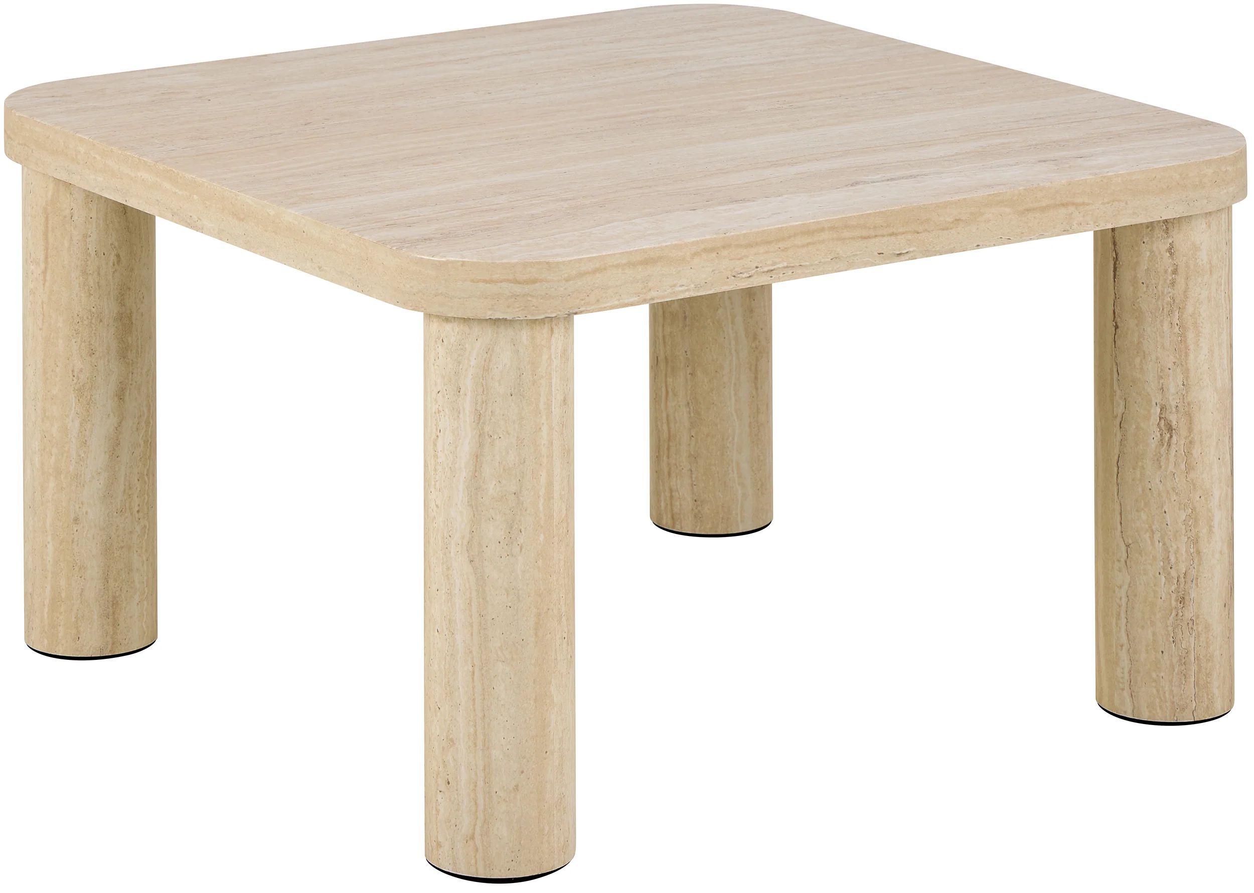 Stolik kawowy Sorisel 60×60 cm trawertyn