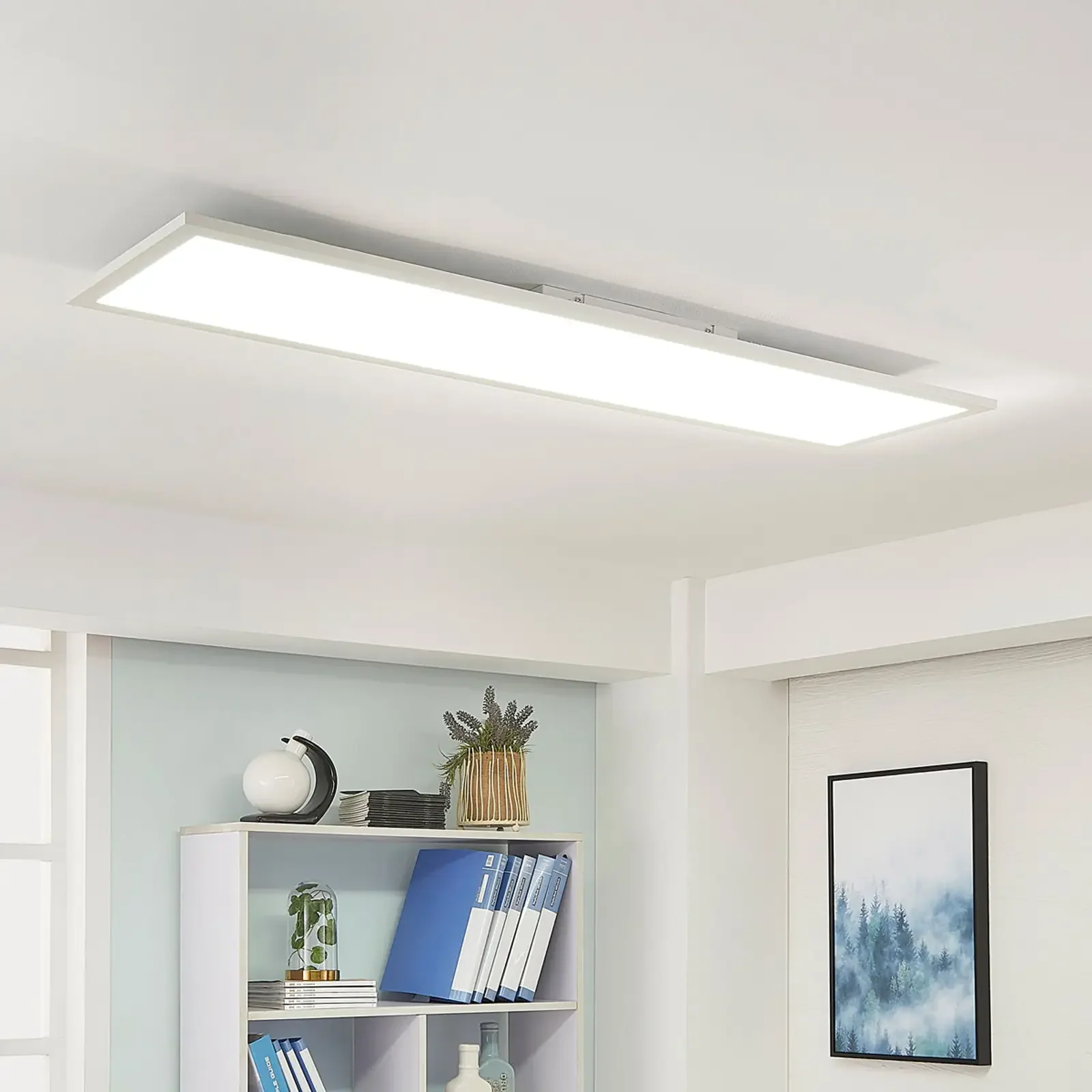 Arcchio Lysander LED panel, CCT 119cm 36W, biały
