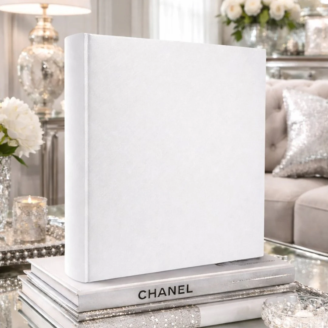 Album tradycyjny szyty 29×32 cm 60 stron DBCL30CLEANWHITEB