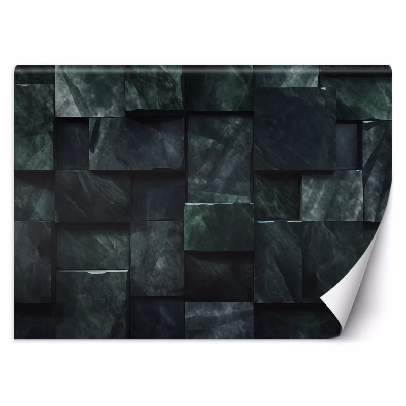 Fototapeta Feeby Zielone sześciany 3D 368×254 1 szt